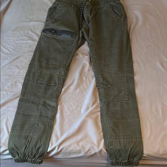 Ring of Fire forest green jogger pants - Picture 1 of 5